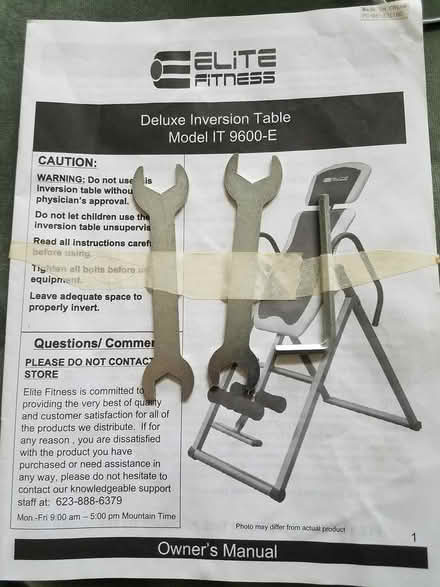 Photo of free Elite Fitness Inversion Table (Granite Falls/Lake Stevens) #3