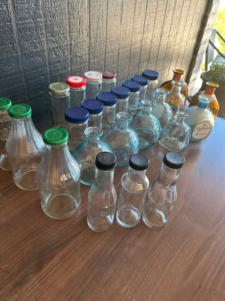 Photo of free Glass jars & bottles (East side: Speedway & Harrison) #1