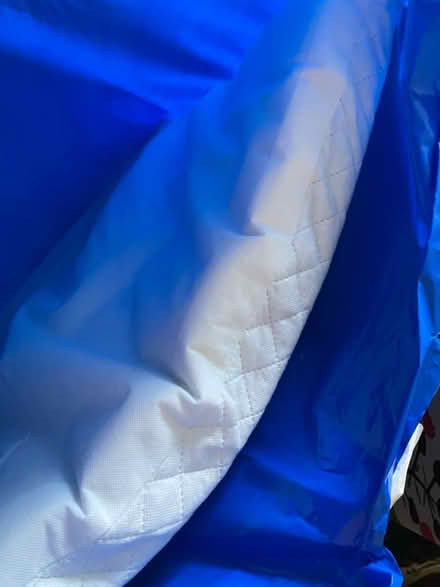 Photo of free Toddler mattress in blue storagebag (Eastbourne BN22) #1