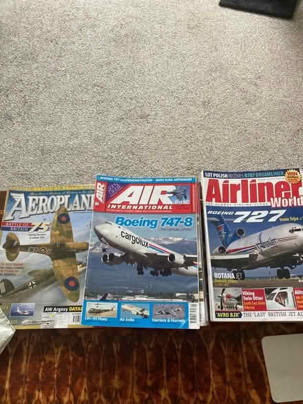 Photo of free Aeroplane magazines (Howhlill Quarries HG2) #1