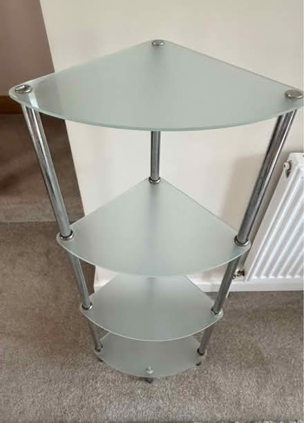 Photo of free Bathroom storage glass shelves (Ashley Heath - Ringwood) #2