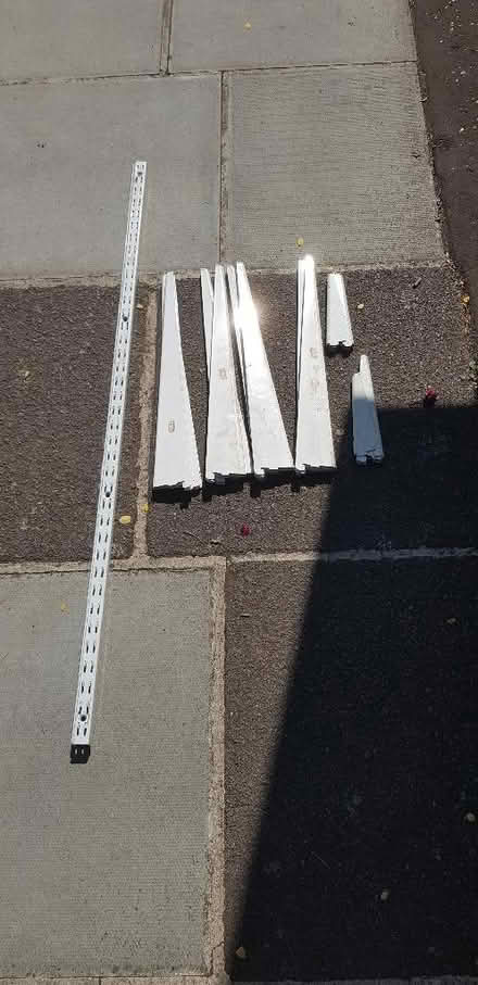 Photo of free Shelf rail and 6 shelf brackets (North Sheen TW9) #1
