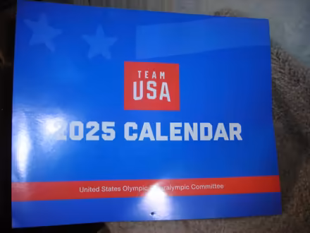 Photo of free 2025 US Olympic/Paralympic calendar (Swarthmore area) #1