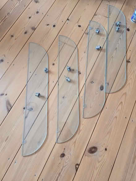 Photo of free Glass shelves with fittings (Bray SL6) #1