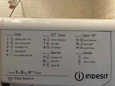 Photo of free Indesit Washing Machine (Horsham) #3