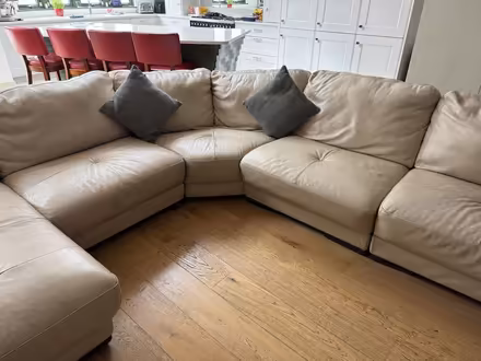 Photo of free Eight-Piece Leather Sofa (Sandyford, Dublin) #3