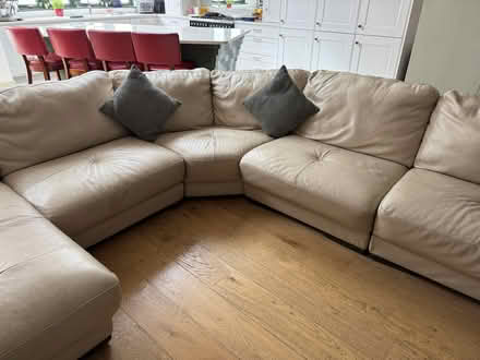 Photo of free Eight-Piece Leather Sofa (Sandyford, Dublin) #3