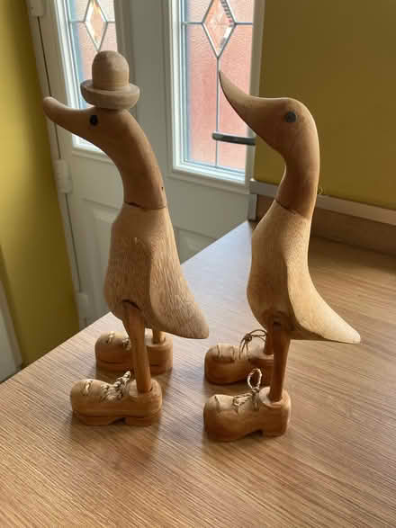 Photo of free Two wooden ducks (Aston CH5) #1