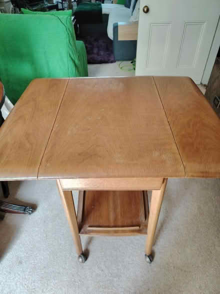 Photo of free Small drop leaf table / trolley (Bowerham LA1) #2
