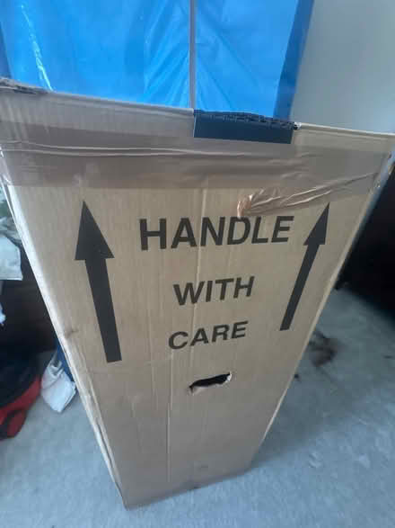 Photo of free Moving boxes approx 12 + hanging (Croydon) #3