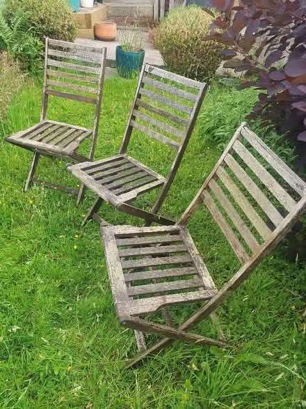 Photo of free Wooden Garden Chairs (Woodseats S8) #2
