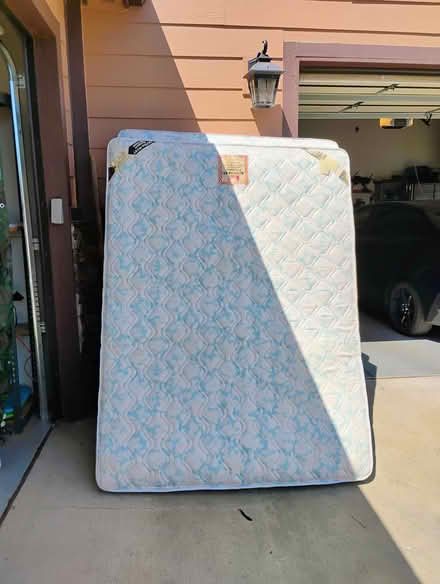 Photo of free Queen size mattress and box springs (spokane valley) #1