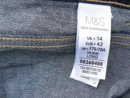 Photo of free Old pair M&S faded indigo blue jeans For patches/repurpose (Kempsey WR5) #3