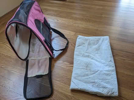 Photo of free Cat carrier (pink) (Elmwood) #1