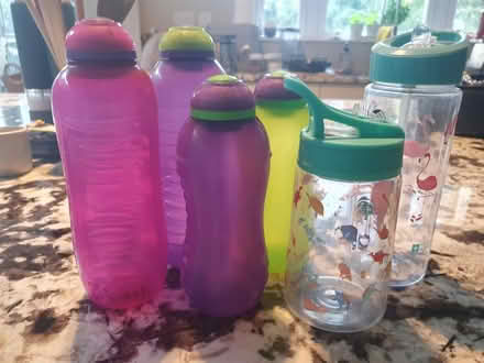 Photo of free 6 plastic drinking bottles (West putney SW15) #2