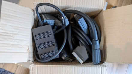 Photo of free Scart cables etc (Felixstowe IP11) #1