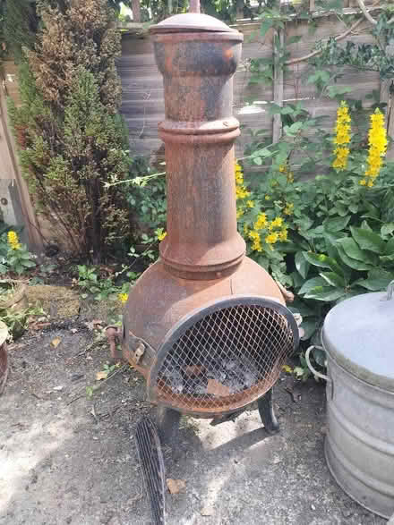Photo of free chiminea iorn (Blackboys TN22) #2