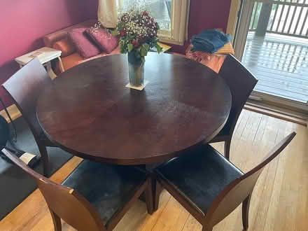 Photo of free Dining table and 4 chairs (Prospect Hill) #1