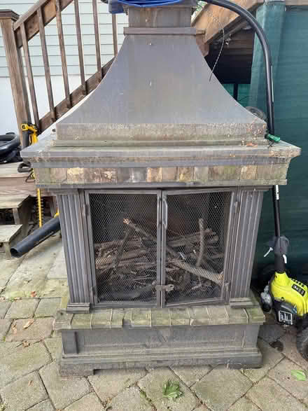Photo of free Outdoor Fireplace (West Newton) #1