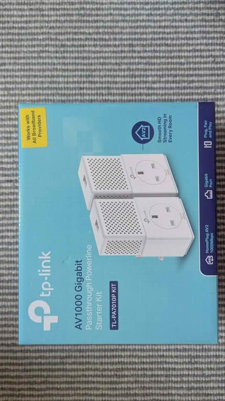 Photo of free TP LINK AV1000 Passthrough Power line (Hove Station area BN3) #2