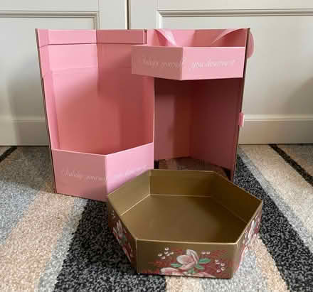 Photo of free EMPTY Decorative storage box (Jennett's Park RG12) #3