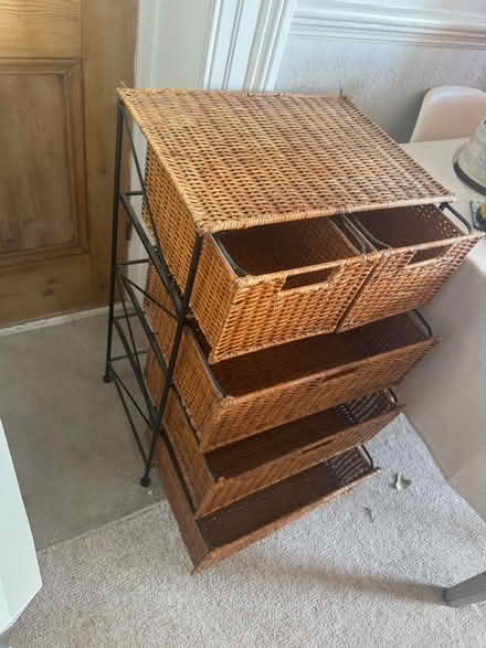 Photo of free Wicker drawer (St. Leonard’s TN38) #2