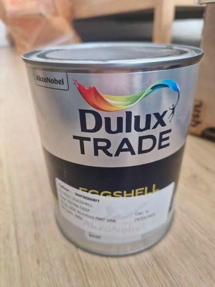 Photo of free Wood/metal paint Dulux. (Gidea Park RM2) #1