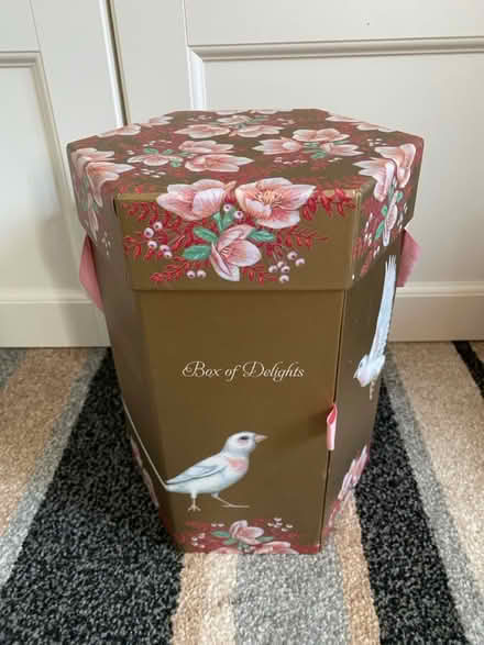 Photo of free EMPTY Decorative storage box (Jennett's Park RG12) #1