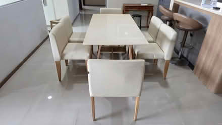 Photo of free Cellini Quartz Dining set 6 chairs (530560) #3