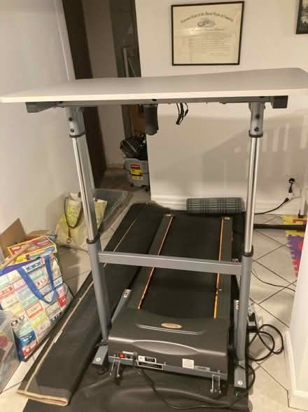 Photo of free Treadmill Desk (adjustable height) (Capitol Hill) #1