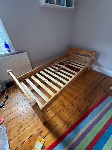 Photo of free Single bed frame (Furzedown SW16) #1