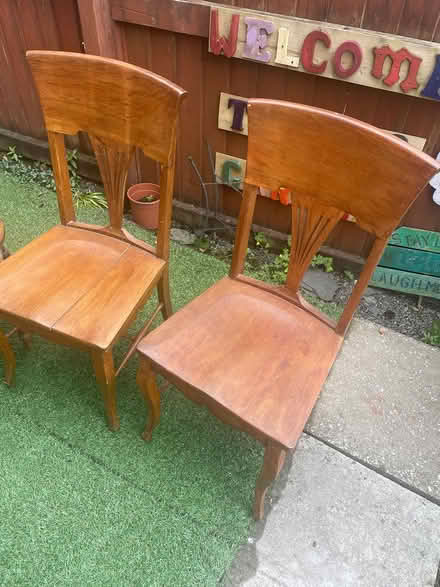 Photo of free Nice wooden chairs (Builth Wells LD2) #3