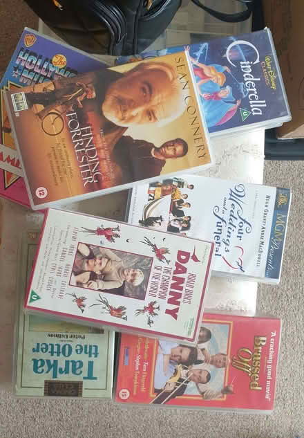 Photo of free VHS Tapes (Stenson Fields CP DE24) #1