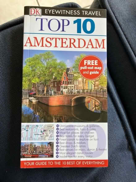 Photo of free Amsterdam guide book (St. Michaels Mead, B/Stortford) #1