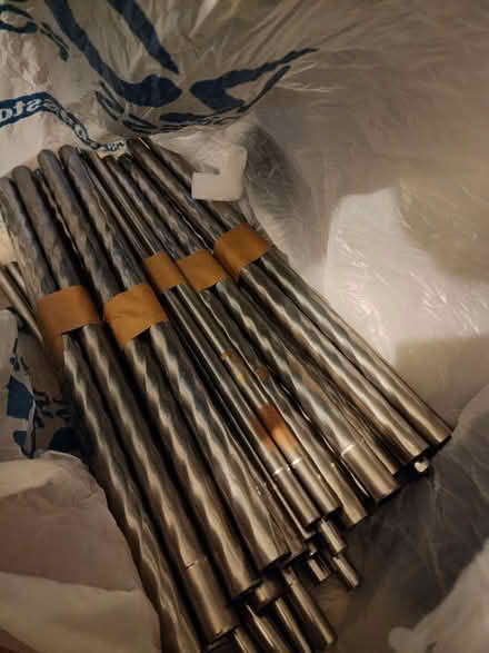 Photo of free Cheapo bed frame drape thing (Towne Lake park) #4