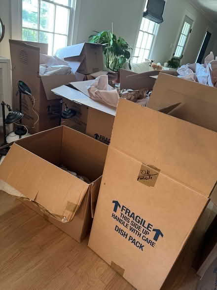 Photo of free Moving boxes and packing paper (Severna park) #1
