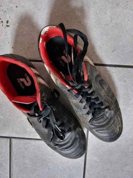 Photo of free Rugby Boots- good condition, studded. Patrick. Size 10 (Tuffley GL1) #1