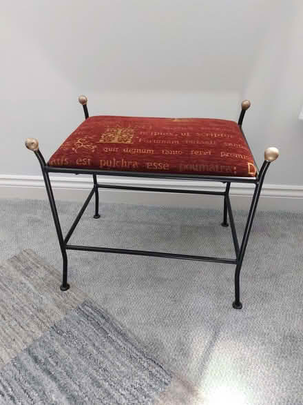 Photo of free Metal stool (Humphrey's End GL6) #1