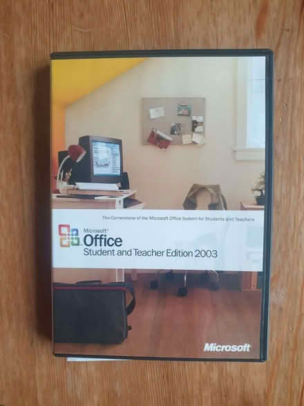Photo of free Microsoft Office 2003 Student & Teacher Disc (Tewkesbury Quay GL20) #1
