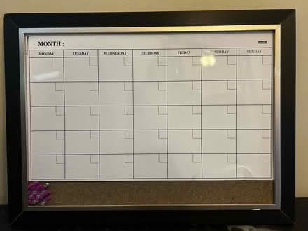 Photo of free Monthly wall planner (Potomac MD) #1