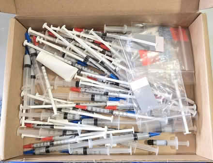 Photo of free CPU grease syringes and pads (Stockbridge-Mt Zion Rd) #1