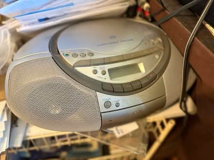 Photo of free TV monitor, DVD player, boombox (Red Hook Commons 12571) #3