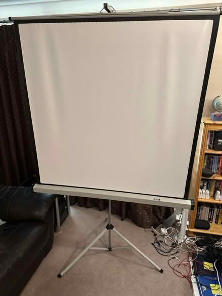 Photo of free Portable projector screen (St. Michaels Mead, B/Stortford) #1