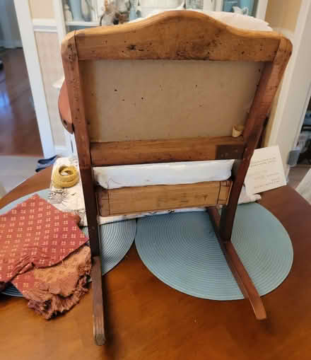 Photo of free Child's Rocker project piece (South Stafford) #2
