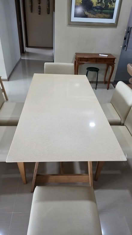 Photo of free Cellini Quartz Dining set 6 chairs (530560) #2