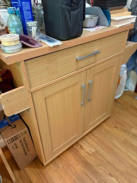 Photo of free Wood desk and cabinets (Red Hook Commons 12571) #1