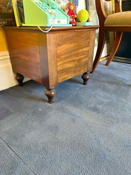 Photo of free Side table and antique chamber pot holder (Chiswick W4) #1