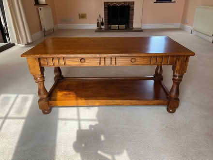 Photo of free Wooden coffee table (Layer-de-la-Haye CO2) #1