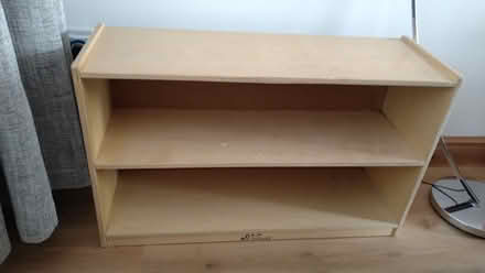 Photo of free Wooden shelf unit (Kirkdale) #1