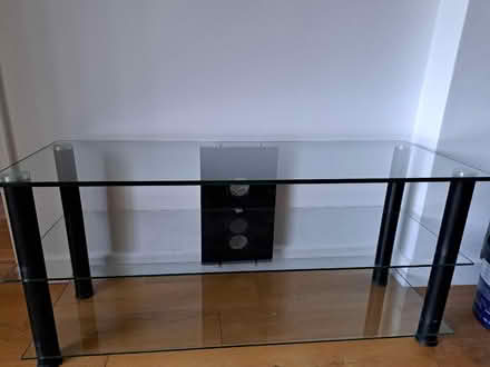 Photo of free Glass TV Stand (Woodley RG5) #1